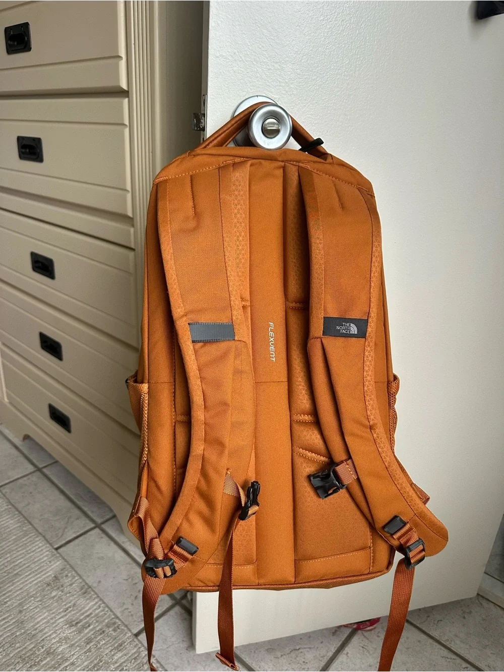 The North Face Orange Daypack Backpack
